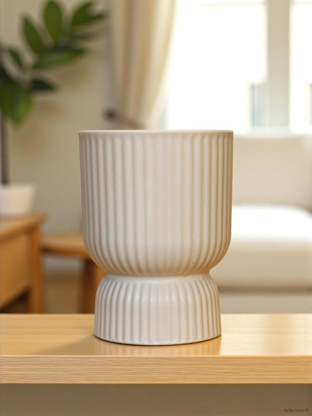 Diabolo pot white